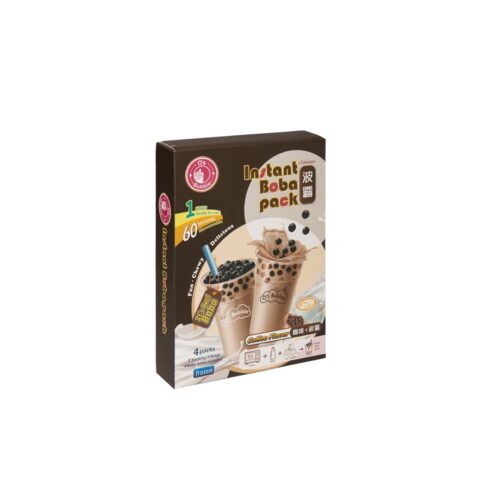 Bubble tee o's Boba Motcha 4 pack