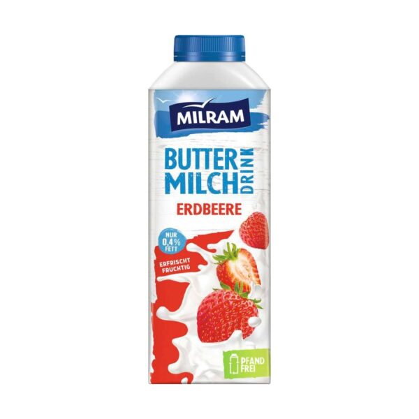 ButterMilch Erdbeer