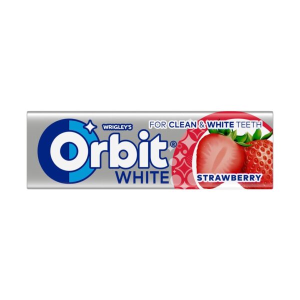 Orbit white Strawberry bottle 64g